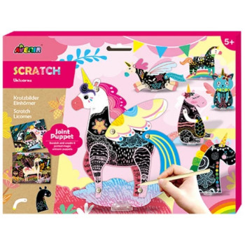 SCRATCH CARDS grebalice JEDNOROZI 