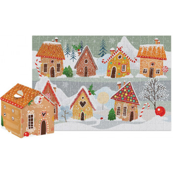 Novogodišnje puzzle SELO MEDENJAKA 250kom 