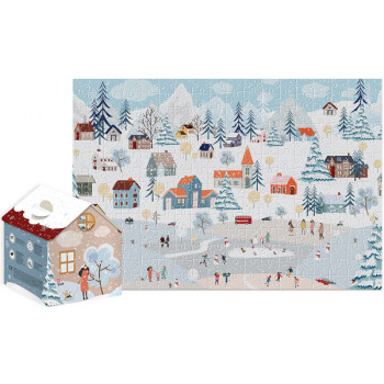 Puzzle GRAD POD SNEGOM 250kom 