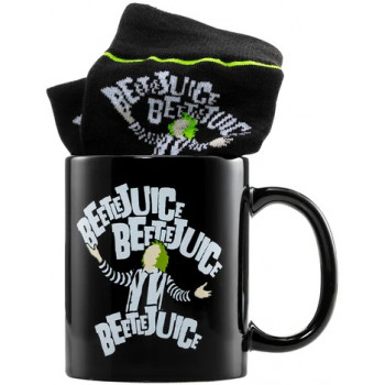 Poklon set (šolja i čarape) BEETLEJUICE 