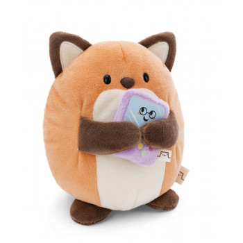 Plišana igračka NICI mymochi Fox Geeks with video game 16cm 