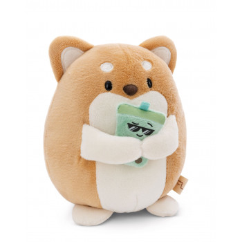 Plišana igračka NICI mymochi dog Hiro with bubble tea 16cm 