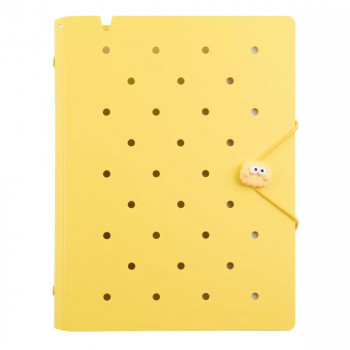 Sveska A5 sa spiralom, 40 L YELLOW 