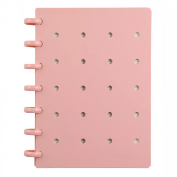 Sveska A5 sa spiralom, 80 L PINK 