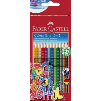 FABER CASTELL drvene bojice grip 12kom 