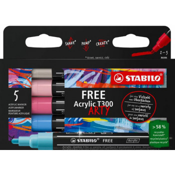 STABILO FREE markeri CANDY 1/5 