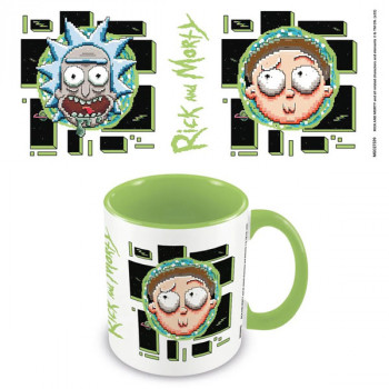 Šolja RICK AND MORTY - PIXEL BREAKOUT 