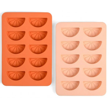 Set dva silikonska kalupa za led ORANGE 