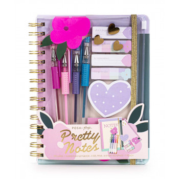 Set notes, 4 gel olovke i blokovi za poruke POSH POP Pretty notes 
