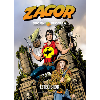 OBOJENI PROGRAM 82 ZAGOR Leteći brod 