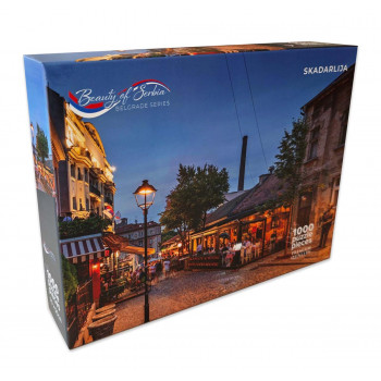 Puzzle 1000 BEAUTY OF SERBIA Skadarlija 