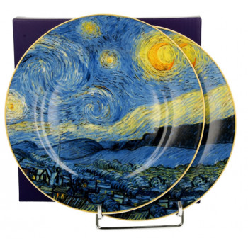 Dva desertna tanjira STARRY NIGHT - VAN GOGH 