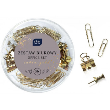 Kancelarijski set SATIN GOLD 
