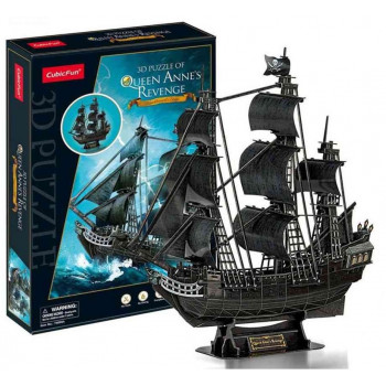 3D puzzle QUEEN ANNES REVENGE 