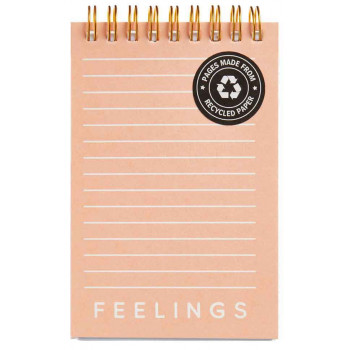 Notes sa spiralom NATURALLY PINK 