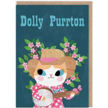 Čestitka DOLLY PURRTON 