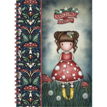 SANTORO GORJUSS notes na linije LITTLE MUSHROOM 
