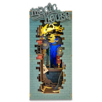 3D drvene puzzle/držač za knjige  MAGIC HOUSE 