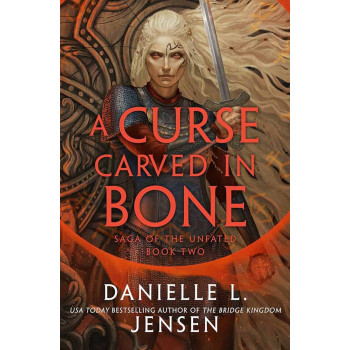 A CURSE CARVED IN BONE hb 
