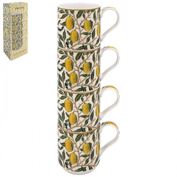 Set četiri šolje FRUITS - WILLIAM MORRIS 