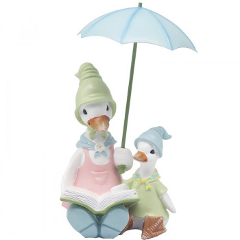 Dekorativna figura RAINY DAY -  DUCKS STORYTIME 