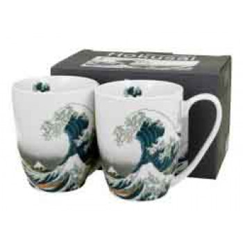 Set dve šolje THE GREAT WAVE - K. HOKUSAI 