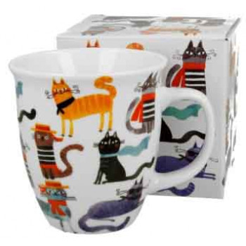 Šolja - CAT'S WORLD - STYLISH CATS - 650ml 