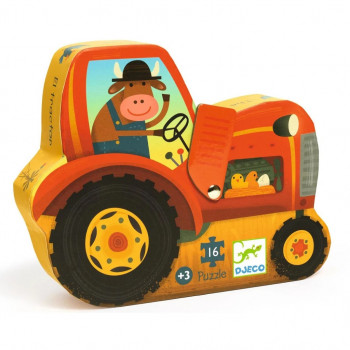 Puzzle za decu THE TRACTOR 16 kom 