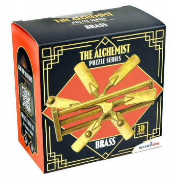 IQ puzzle THE ALCHEMIST BRASS 