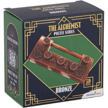 IQ puzzle THE ALCHEMIST BRONZE 