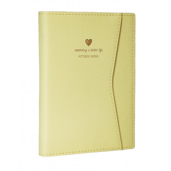 Notes na linije BOUTIQUES 10x15cm Yelow 