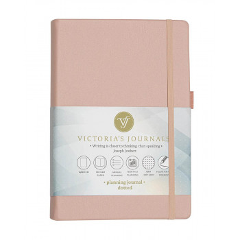 Notes na tačkice 14x21cm BULLET JOURNAL Pink 