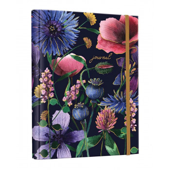 Notes na linije VICTORIA'S JOURNALS 17x24cm Flowers 