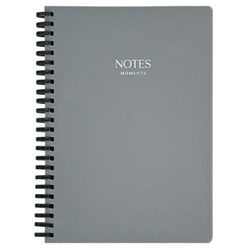 Notes na linije MOMENTS - SIVI 18X25cm 
