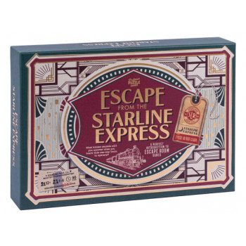 PROFESSOR PUZZLE Društvena igra ESCAPE FROM THE STARLINE EXPRESS GAME 