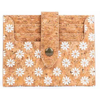 Etui za kartice CORK FLORAL MOSAIC 