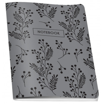 Sveska A5 BLACK STYLE, 60 listova na kvadratiće 