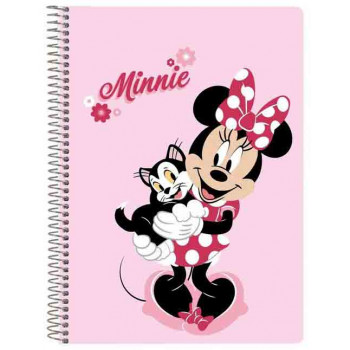 Notes MINNIE A5 tvrdi povez 80 strana, kvadratići 