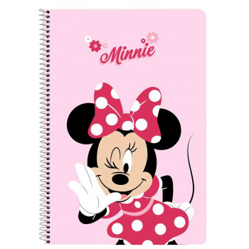 Notes MINNIE A4 tvrdi povez 80 strana, kvadratići 