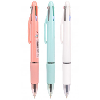 Hemijska olovka 4 u1 plavi, crni, crveni i zeleni ispis 0.7mm 