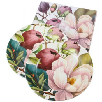 Set dva dezertna tanjira MAGNOLIAS 