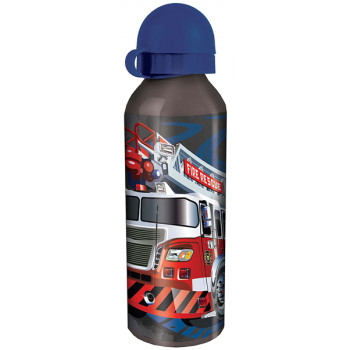 Flašica za vodu aluminijumska FIRE TRUCK 500ml 