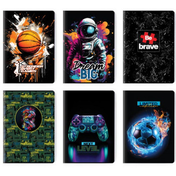 SVESKA PREMIUM A4 DIKTO 52L BOY'S COLLECTION SC3134 