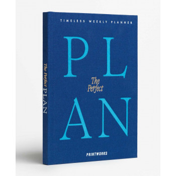 Nedeljni planer - THE PERFECT PLAN, BLUE 