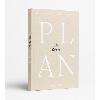 Nedeljni planer - THE PERFECT PLAN, BEIGE 