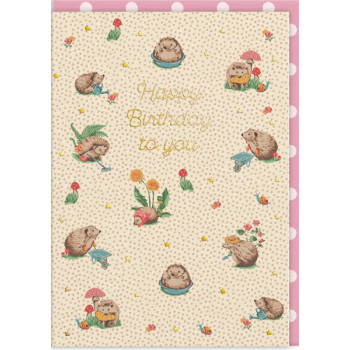 Rođendanska čestitka CATH KIDSTON HEDGEHOGS 