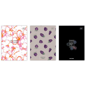 Sveska A4, 96 listova na linije (Više vrsta) 