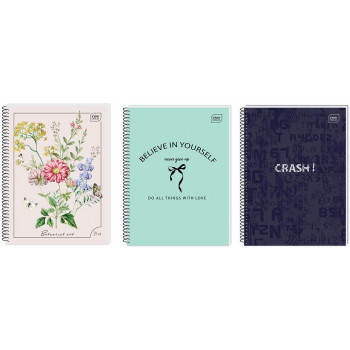 Spiralni notes A4, 120 listova na kvadratiće (Više vrsta) 