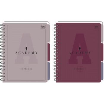 Notes sa spiralom B5 kvadratići ACADEMY (DVE VRSTE) 