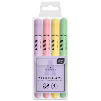 Set četiri signira pastelnih boja ACADEMY 